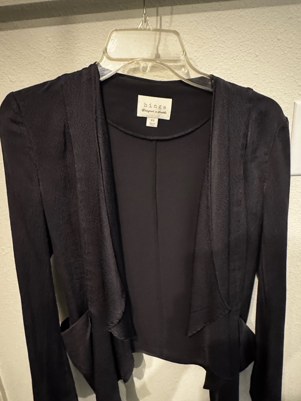 Hinge Navy Cardigan
